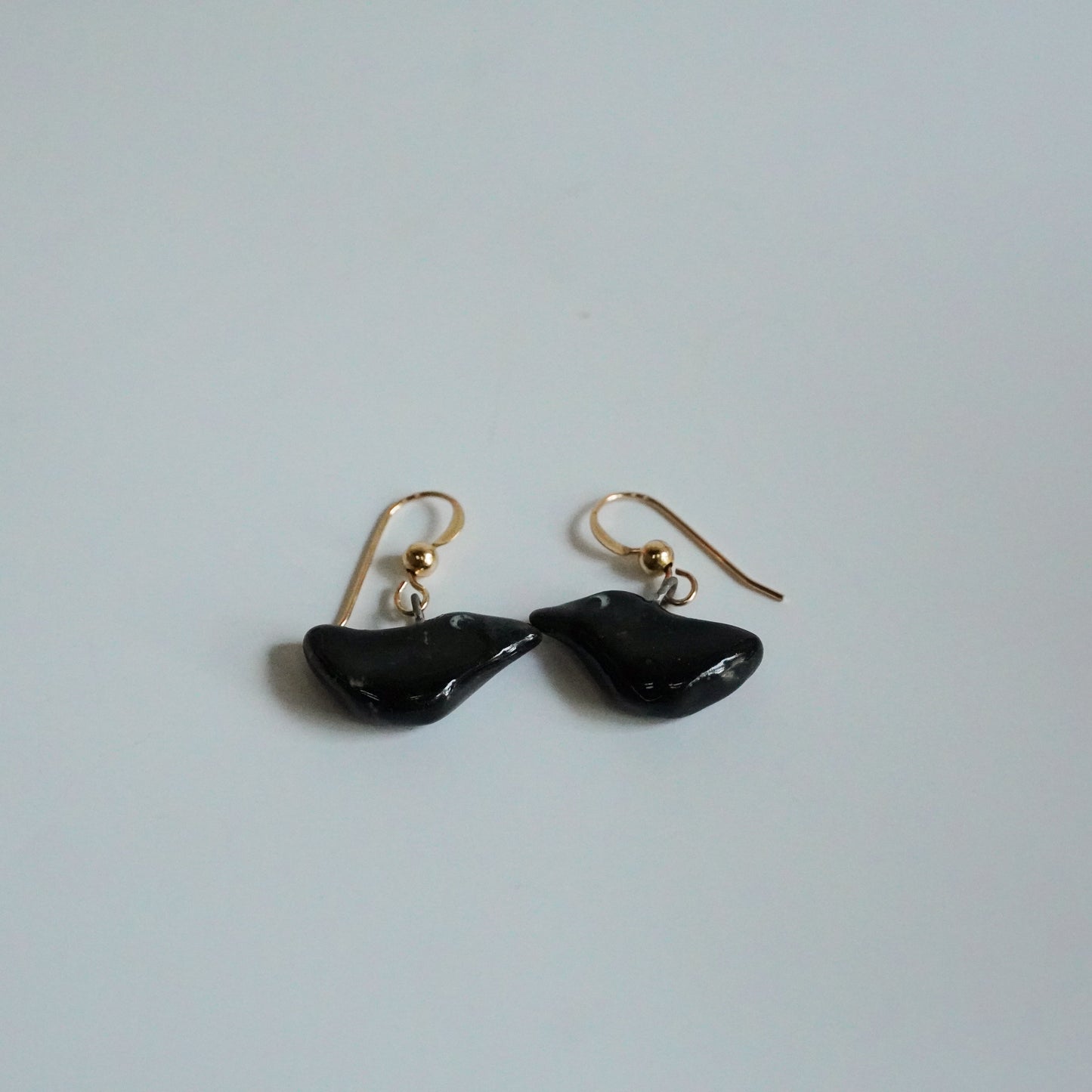 crow earrings