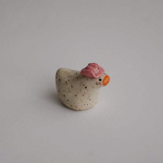 pink cowboy duck