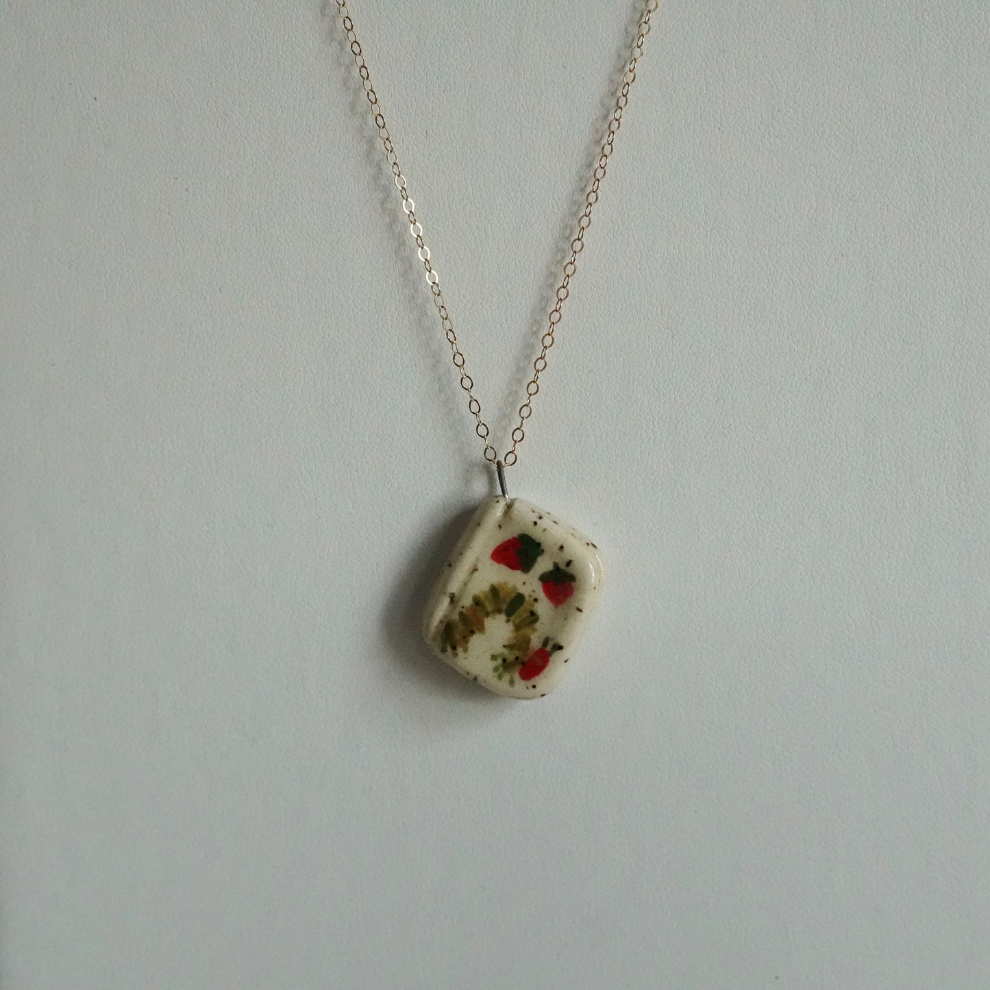 hungry caterpillar necklace